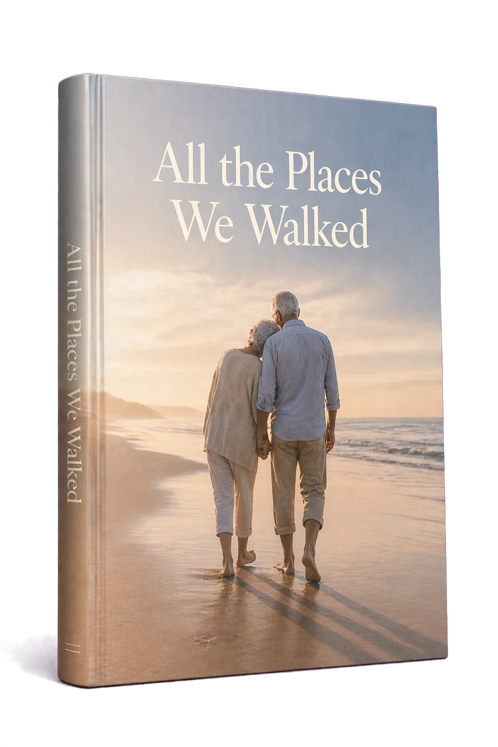 A printed hardcover memoir