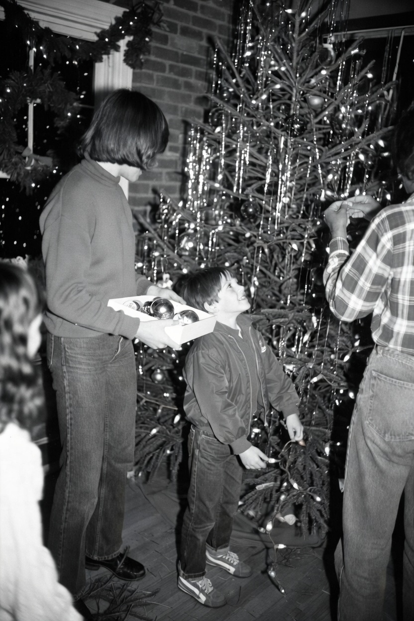 An elderly woman sharing her life story
